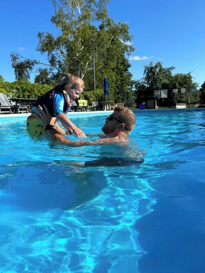 Seasonal outdoor pool