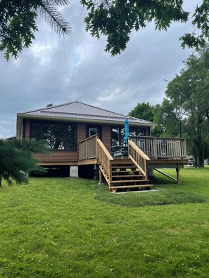 Suite Supérieure, 3 chambres, vue lac | Terrasse/Patio