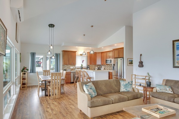 Papaikou Vacation Rental | 2BR | 2BA | 1,750 Sq Ft | 1 Step Required