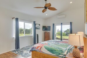 2 chambres, bureau, fer et planche à repasser, accès Internet