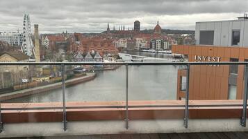 Comfort Apartment, River View | Terrace/patio