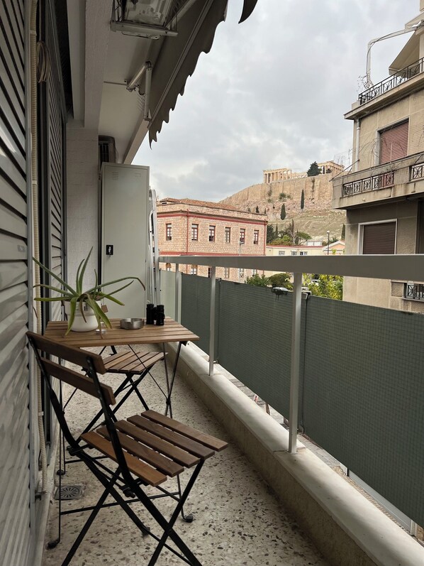 Apartment, City View | Balcony view