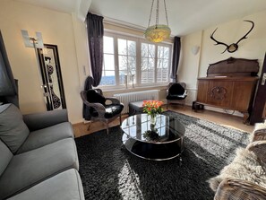 Living area - Cozy vacation home "Villa Herzog" directly on the ski meadow in Braunlage (Braunlage)