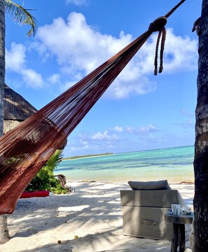 Sun loungers, beach towels