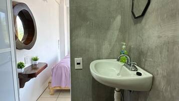 Standard Room, Beach View | Bathroom | Shower, free toiletries, towels, soap