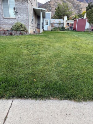 Overnattingsstedets uteområder