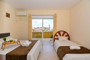 2 habitaciones, internet y ropa de cama