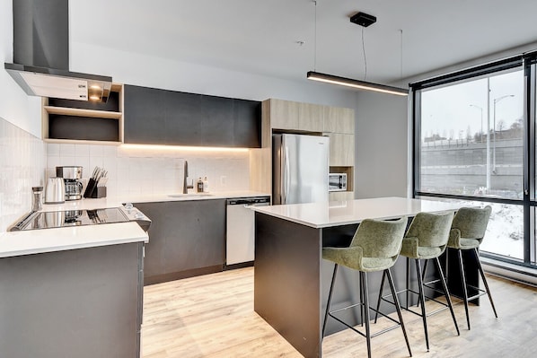 Private kitchen - Bel-Air condo - Westmount (Westmount)