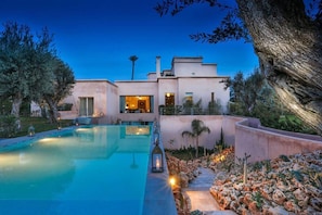 Outdoor pool - Palais Rim Marrakech – Grande Villa de Vacances avec Piscine et Jardin (Marrakech)
