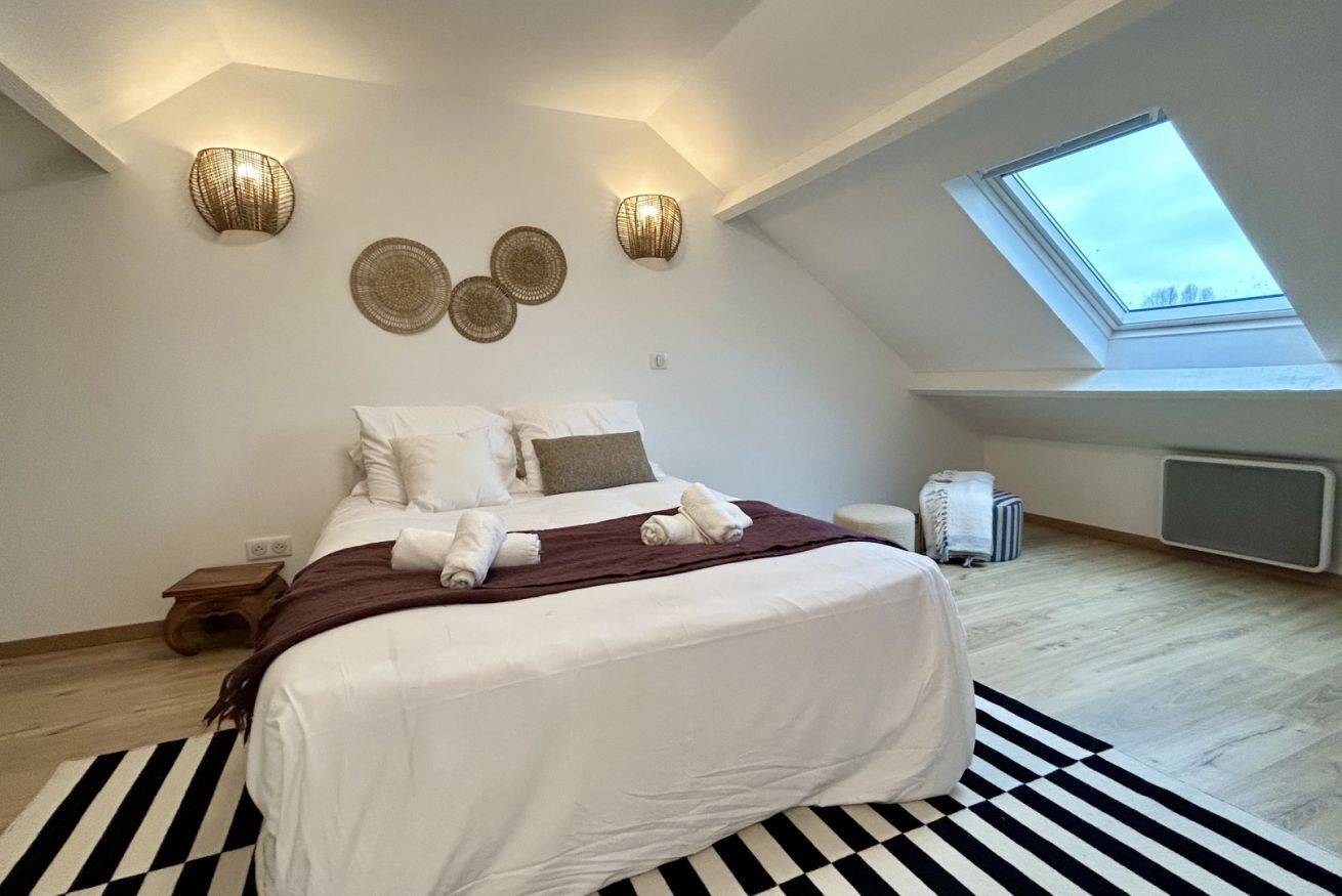 2 chambres, lit parapluie, Wi-Fi, draps fournis