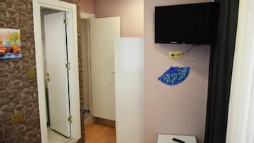 Premium bedding, down comforters, individually decorated, desk