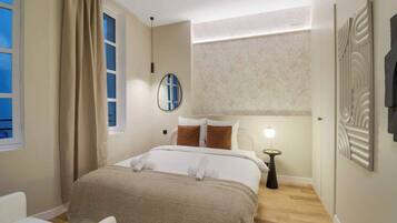 1 chambre, fer et planche Ă repasser, Wi-Fi, draps fournis