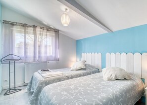 4 habitaciones, cuna de viaje y wifi gratis 