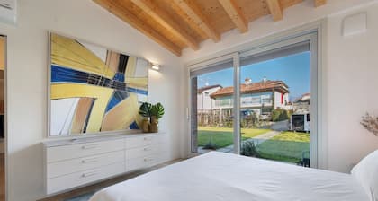 Appartement de vacances "Little Mier Iseo" avec vue sur montagne, jardin privé et Wi-Fi
