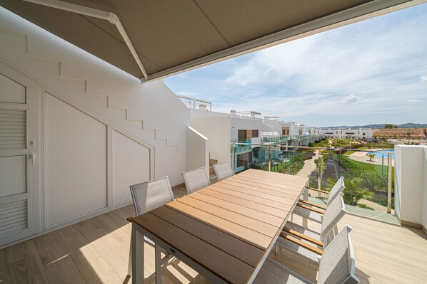 Outdoor dining - Apartamento Valerie(Vistabella Golf) (Orihuela)