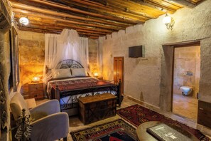 1 bedroom, desk, laptop workspace, free WiFi - Castlee İnn Cave (Ürgüp)