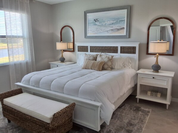 3 bedrooms, desk, iron/ironing board, WiFi