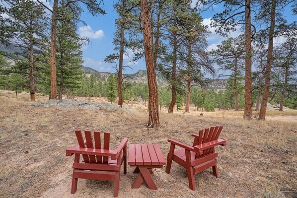 Overnattingsstedets uteområder