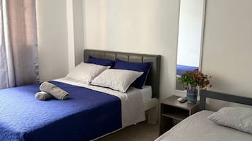 Free WiFi, bed sheets