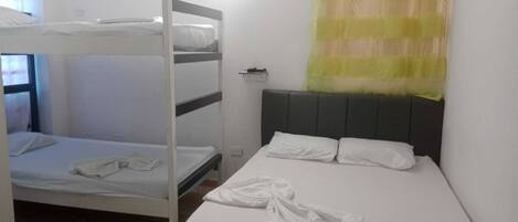 Free WiFi, bed sheets