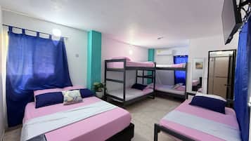 Free WiFi, bed sheets