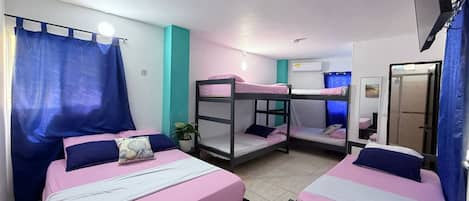 Free WiFi, bed sheets