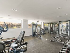 Fitness facility - Casa Sereno | lagoon - pool - garden - view (Casares)