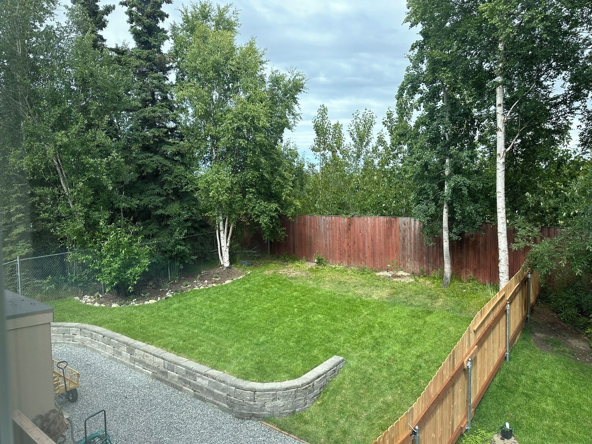 Enceinte de l’hébergement