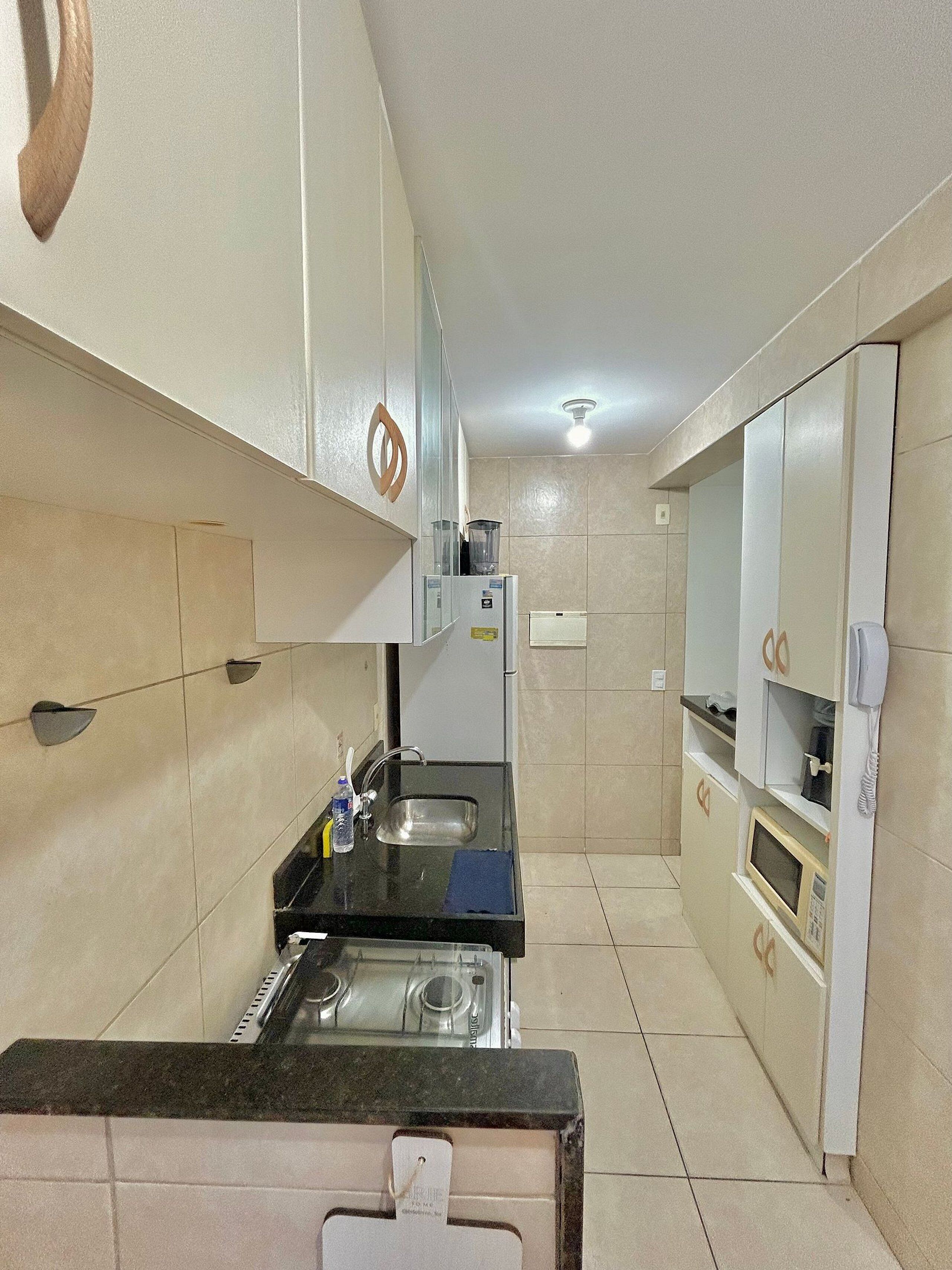 Family Apartment | Private kitchen | Fridge, microwave, oven, stovetop
