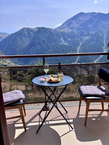 Magnificent view for this 5 pers apt with balcony