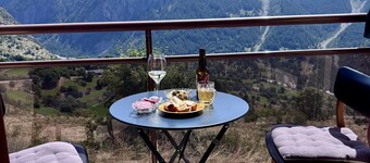 Magnificent view for this 5 pers apt with balcony