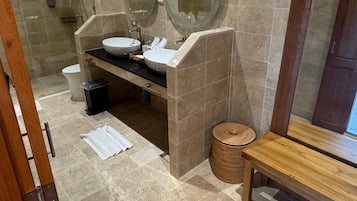 Double Room, 2 Bedrooms, Pool View | In-room safe, desk, iron/ironing board, free WiFi