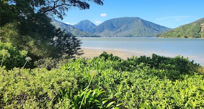 Waterfront & spacious. Room for cars & boat trailer. 6KM from Havelock Marina