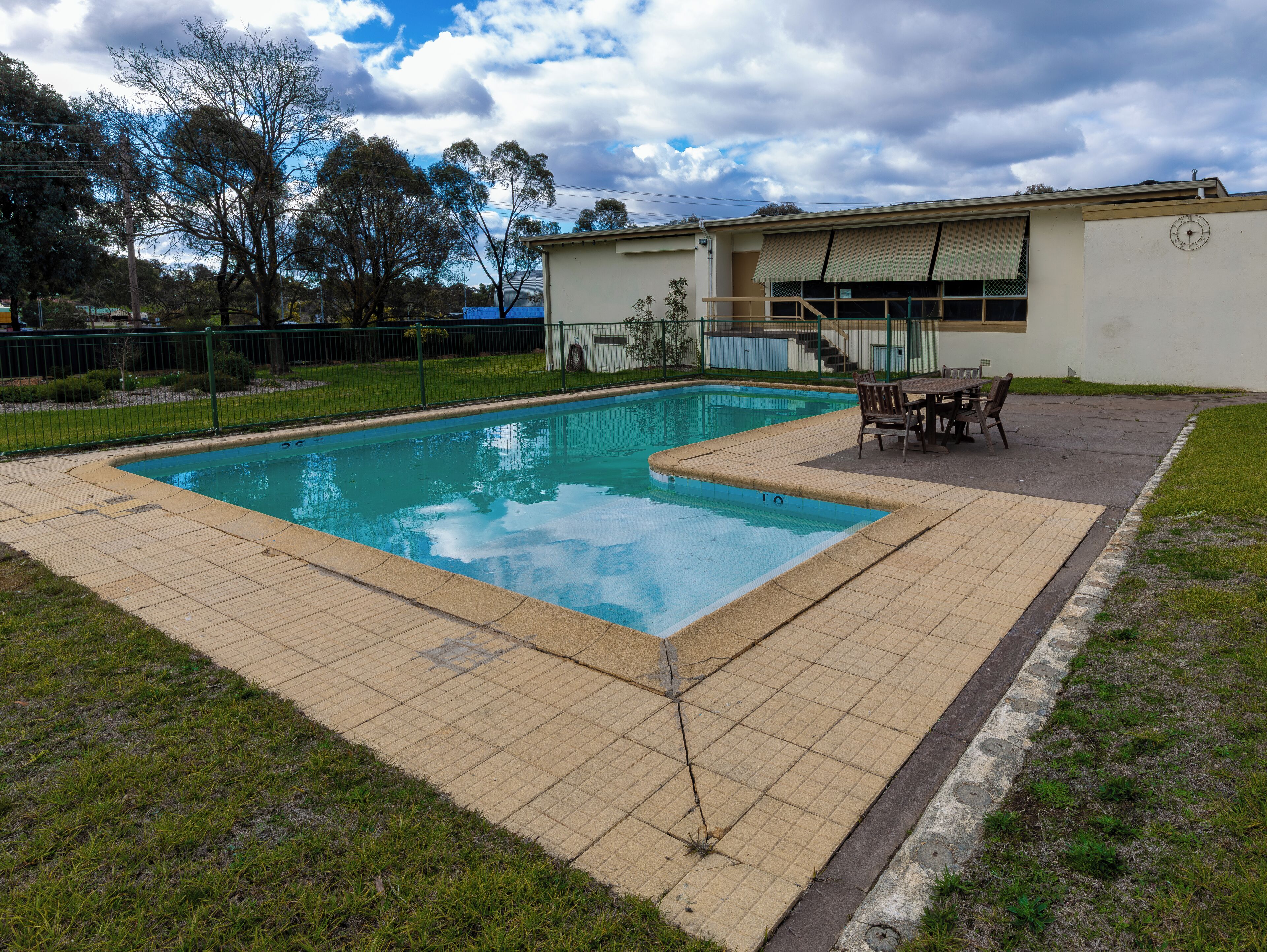 Seasonal outdoor pool