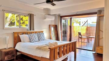 Luxury Villa, 2 Bedrooms, Beach View | Premium bedding, pillowtop beds, iron/ironing board, free WiFi