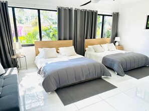 3 bedrooms, desk, free WiFi, bed sheets