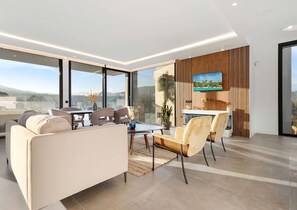 Living area - Mijas Villa w/ Private Pool & Panoramic Mountain (La Cala de Mijas)