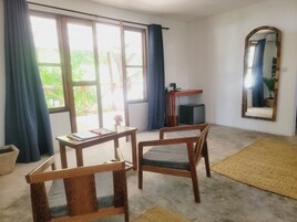 ห้องดีลักซ์ทวิน | บริเวณนั่งเล่น