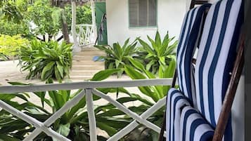 Basic Quadruple Room, Sea View | Terrace/patio