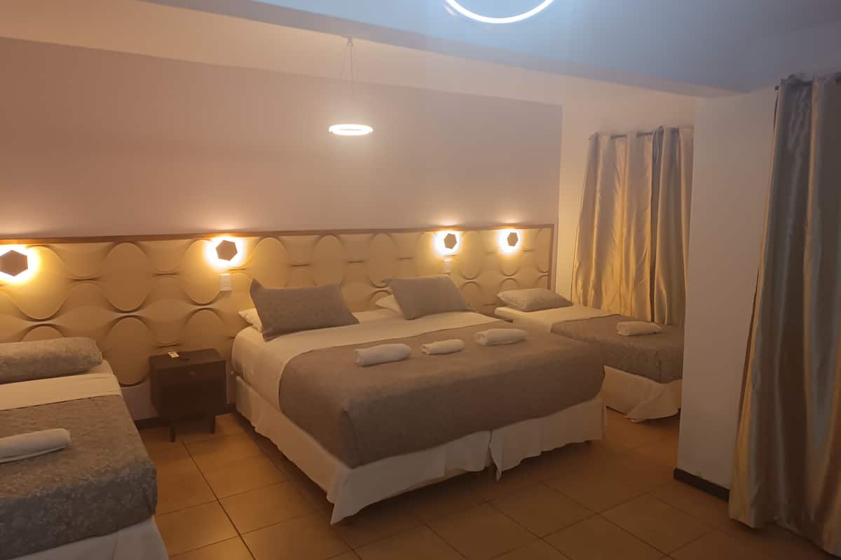 Down duvets, soundproofing, free WiFi, bed sheets