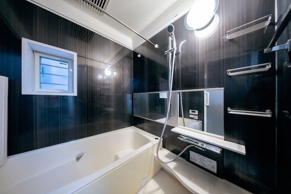 Hair dryer, towels