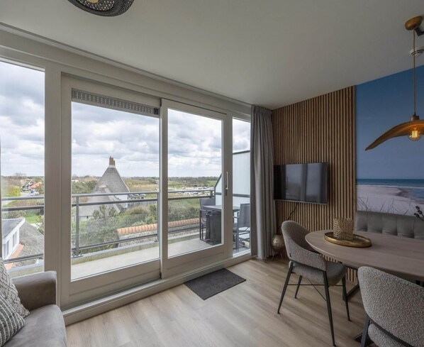 Deluxe Apartment, 1 Bedroom | Ruang tamu