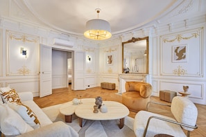 Living area - Amazing Apartment Saint Germain des Pres With AC by Studio Prestige (Paris)
