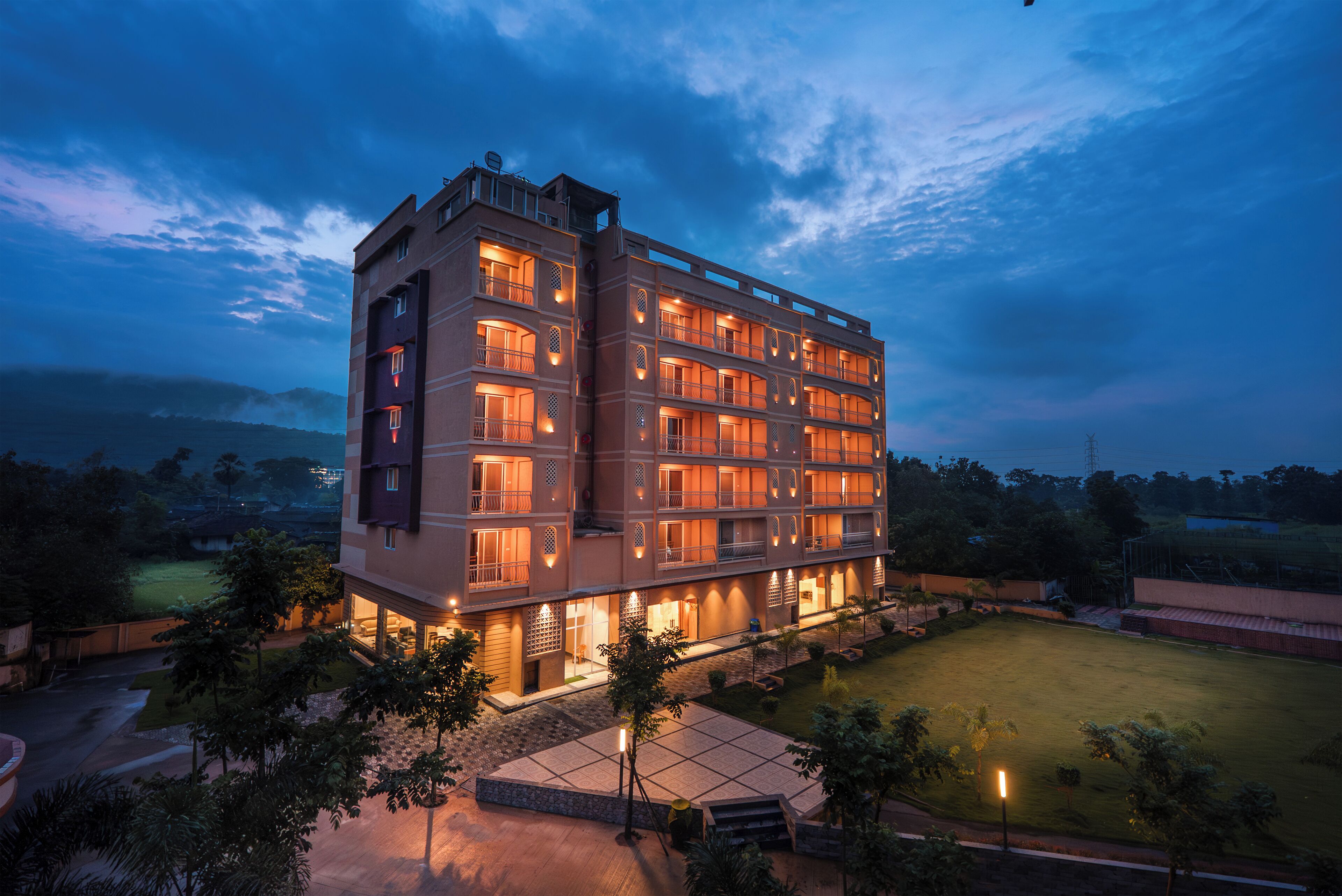 Fassade der Unterkunft