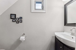 Shower, hair dryer
