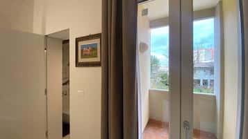 Chambre avec lits jumeaux | Terrasse/Patio