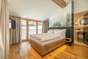 3 bedrooms, bed sheets - Modern chalet Roahäusl, 140sqm, 3 bedrooms and sauna (Reit im Winkl)