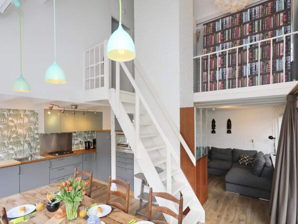 House | Living room - Holiday Home Near the Beach in the Dunes (Noordwijkerhout)