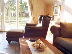 House | Living room - Ferienhaus im Skandinavischen Stil (Mirow)