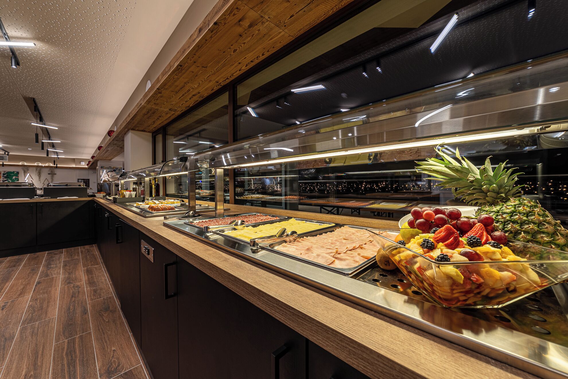 Petit déjeuner buffet compris tous les jours